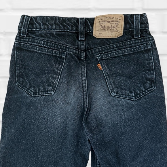 Vintage 70s Orange Tab Levi’s 550 Jeans - Picture 1 of 5